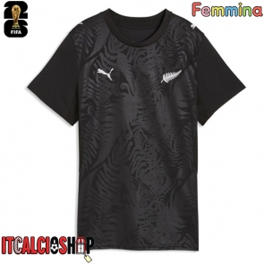 Nuova Zelanda Prima Maglia Femmina Mondiali 2026 Manica Corta